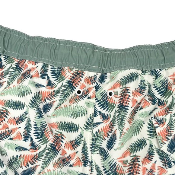 Fish Hippie Co. Meridian Volley Swim Shorts Tropical Palm-Mens XXL- NWT MSRP $85 - Picture 8 of 12